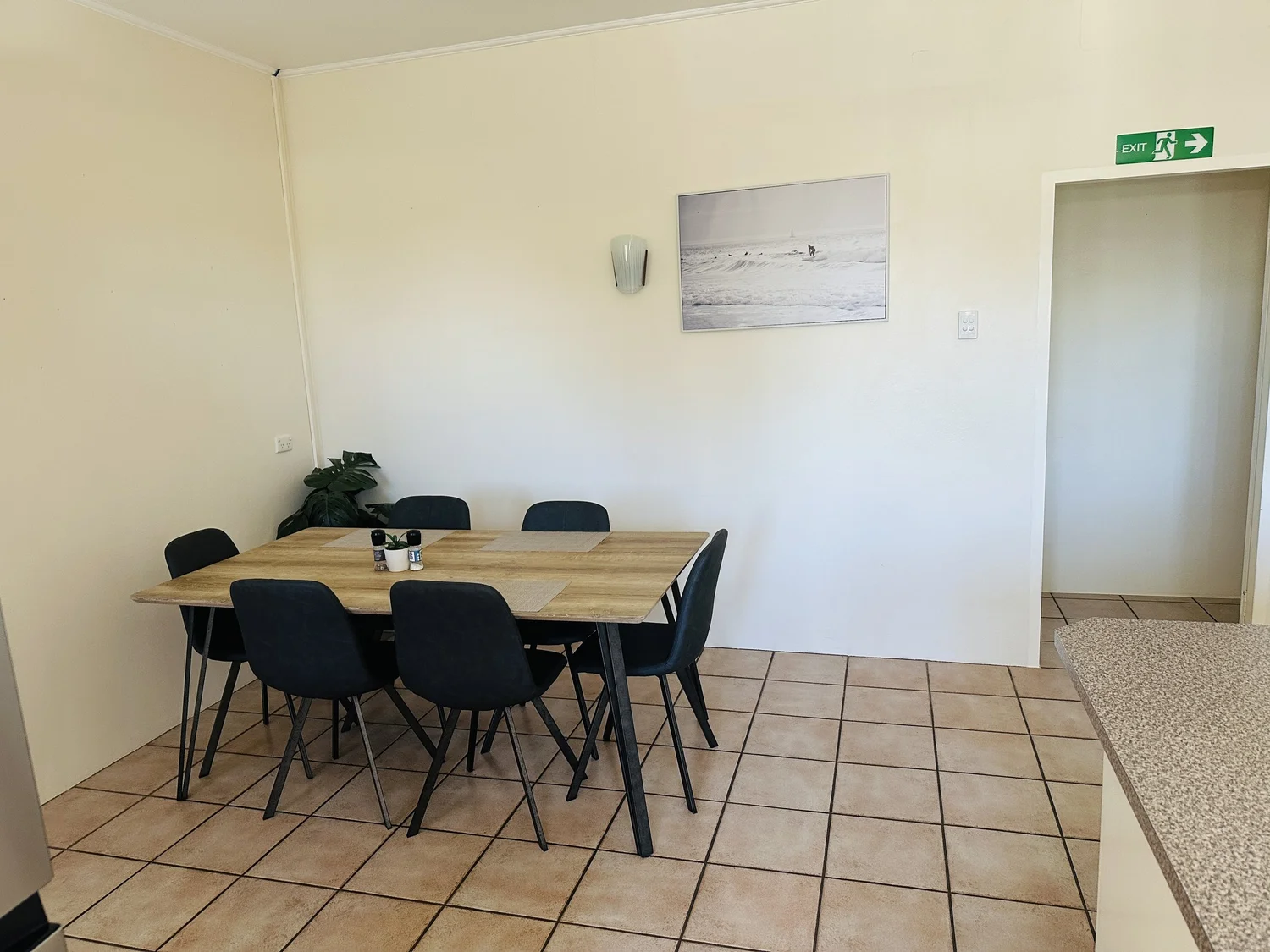 Dining area in a RedDoor supported independent living home